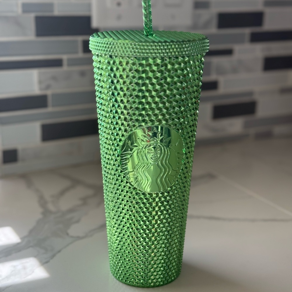 Starbucks Green Studded Tumbler